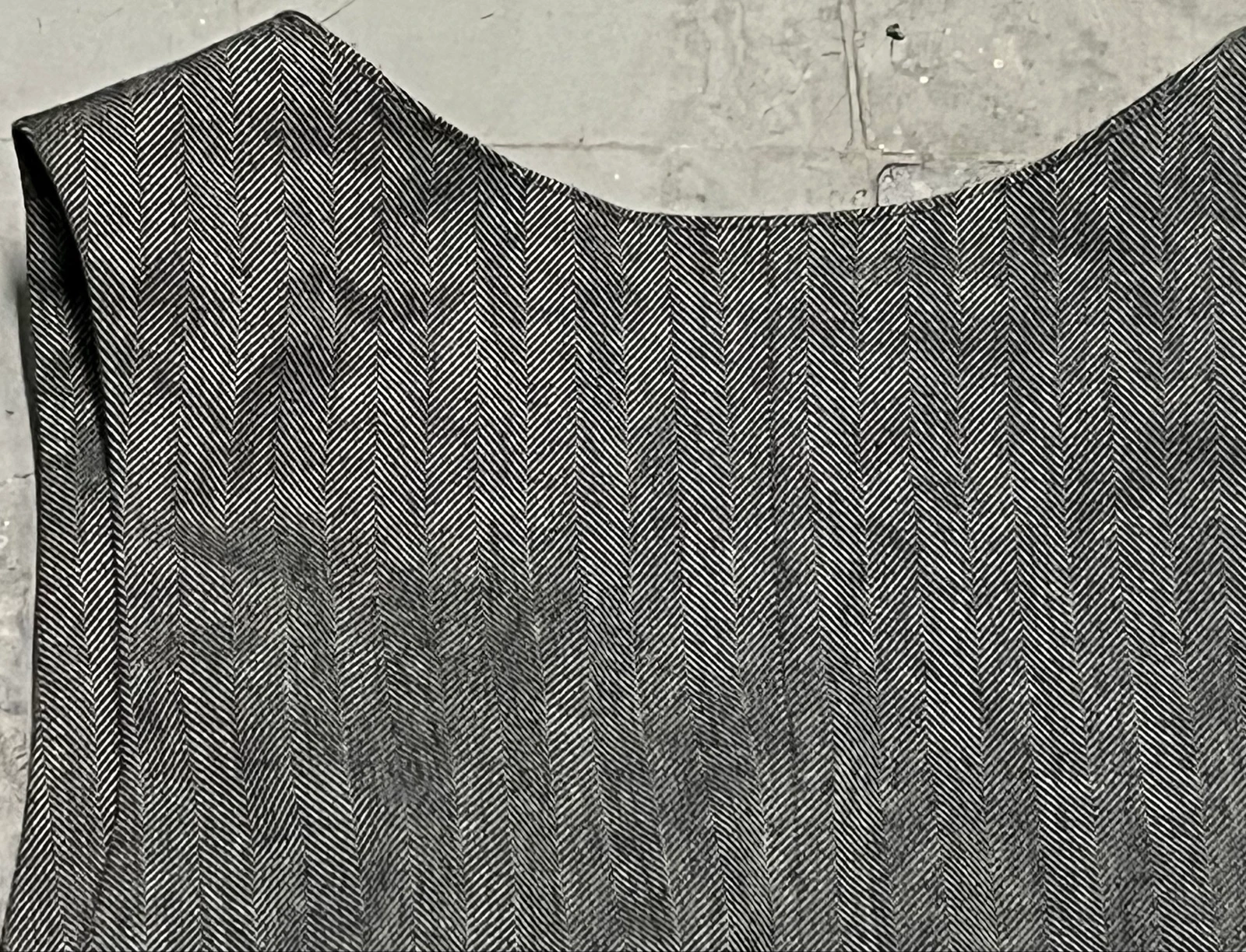 Gray Herringbone Vest – photo 13